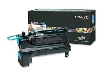 Toner Oryginalny Lexmark C792de X792de C792A1CG Niebieski