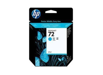 Tusz Oryginalny HP 72 DesignJet T610 T620 T670 T1100 T1120 T1200 T1300 C9398A Niebieski