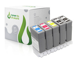 Zgodny Komplet Tuszy do Canon PFI-120 iPF TM-200 TM-205 TM-300 TO-PFI120