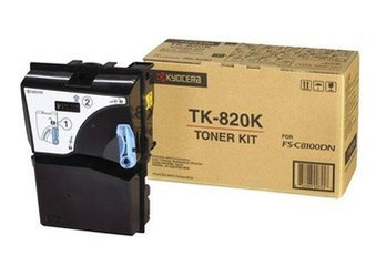Toner Oryginalny Kyocera FS-C8100DN TK-820K Czarny