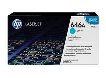 Toner Oryginalny HP LaserJet Enterprise CM4540 CF031A Niebieski