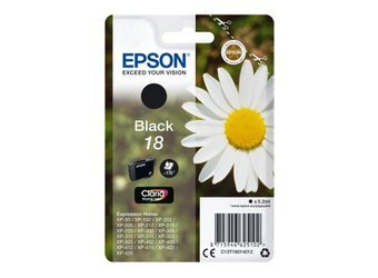 Tusz Oryginalny Epson T1801 Expression Home XP-102 XP-202 XP-302 XP-402 XP-425 Czarny