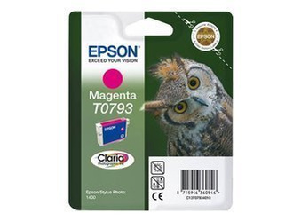 Tusz Oryginalny Epson T0793 Stylus Photo 1400 1500W PX720WD PX830FWD Magenta
