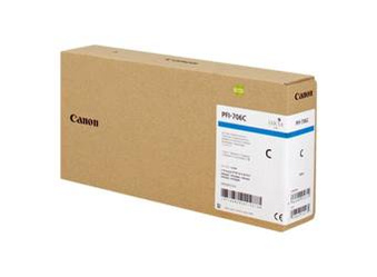 Tusz Oryginalny Canon PFI-706 iPF 8300 iPF 8400 iPF 9400 PFI-706C Niebieski