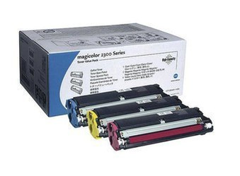 Trzypak Tonerów Oryginalnych Konica Minolta MagiColor 2300W 2300DL 2350EN 1710541100