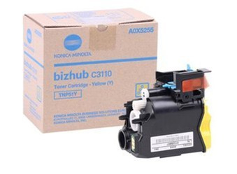 Toner Oryginalny Konica Minolta Bizhub C3110 TNP51Y Żółty