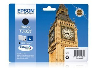 Tusz Oryginalny Epson T7031 WorkForce Pro WP-4015 WP-4025 WP-4095 WP-4515 Czarny