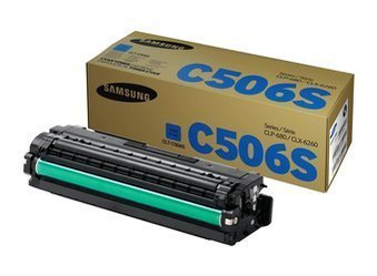 Toner Oryginalny Samsung CLP-680DW CLX-6260ND CLT-C506S SU047A Niebieski