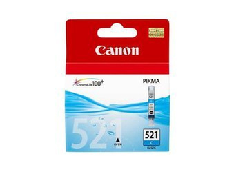 Tusz Oryginalny Canon CLI-521 PIXMA Canon PIXMA MP540 MX860 iP3600 iP4600 CLI-521C Niebieski