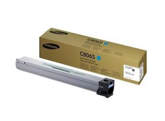 Toner Oryginalny Samsung MultiXpress SL-X7400GX SL-X7500GX CLT-C806S SS553A Niebieski