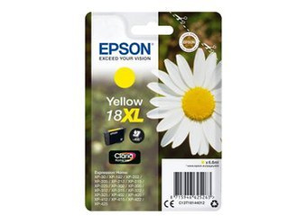 Tusz Oryginalny Epson T1814 Expression Home XP-102 XP-202 XP-302 XP-402 XP-425 Żółty