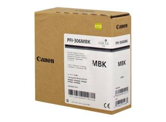 Tusz Oryginalny Canon PFI-306 iPF 8300 iPF 8400 iPF 9400 PFI-306MBK Matowy Czarny