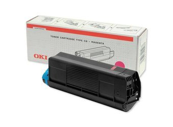 Toner Oryginalny OKI C5100 C5200 C5300 C5400 42127406 Magenta