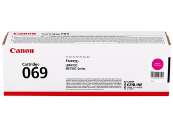 Toner Oryginalny Canon i-SENSYS LBP673Cdw MF752Cdw CRG-069M Magenta