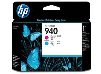 Głowica Oryginalna HP 940 OfficeJet Pro 8000 8500 8500A C4901A Niebieska/ Magenta