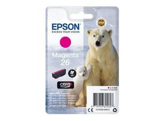 Tusz Oryginalny Epson T2613 Expression Home XP-510 XP-520 XP-600 XP-620 XP-700 XP-800 Magenta