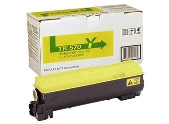 Toner Oryginalny Kyocera ECOSYS FS-C5400DN TK-570Y Żółty