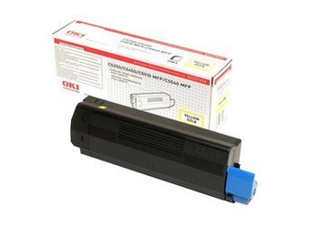 Toner Oryginalny OKI C5250 C5450 C5510 C5540 42127454 Żółty
