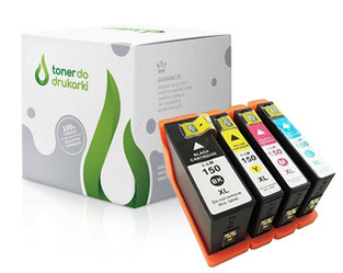 Zgodny Komplet Tuszy do Lexmark 150XL Pro715 Pro915 TO-14N1919E