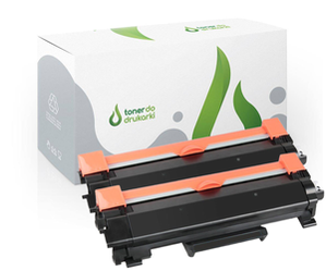 Zgodny Dwupak Tonerów do Brother HL-L2312D HL-L2352DW HL-L2372DN MFC-L2712DN DCP-L2512D TN-2421 TO-TN2421D