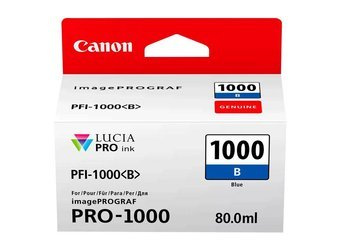 Tusz Oryginalny Canon PFI-1000 iPF Pro-1000 PFI-1000B Niebieski