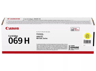 Toner Oryginalny Canon i-SENSYS LBP673Cdw MF752Cdw 069HY Żółty
