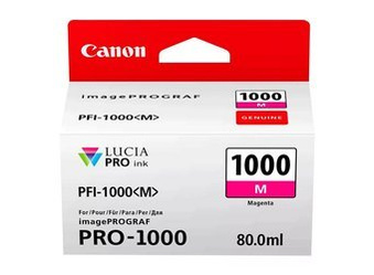Tusz Oryginalny Canon PFI-1000 iPF Pro-1000 PFI-1000M Magenta