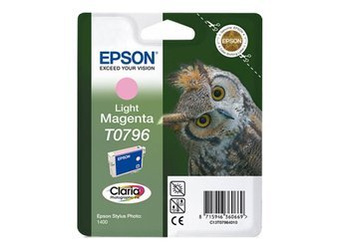 Tusz Oryginalny Epson T0796 Stylus Photo 1400 1500W PX720WD PX830FWD Jasna Magenta