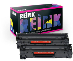 Zgodny Dwupak Tonerów do HP LaserJet P1006 P1005 CB435AD R-CB435AD