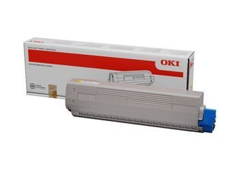 Toner Oryginalny OKI C831 C841 44844505 Żółty