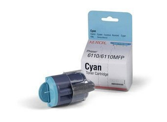 Toner Oryginalny Xerox Phaser 6110 6110MFP 106R01206 Niebieski