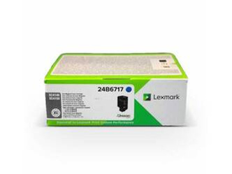 Toner Oryginalny Lexmark XC4100 XC4140 XC4150 24B6717 Niebieski