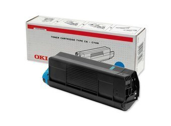 Toner Oryginalny OKI C5100 C5200 C5300 C5400 42127407 Niebieski