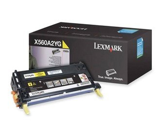 Toner Oryginalny Lexmark X560N X560DN X560A2YG Żółty
