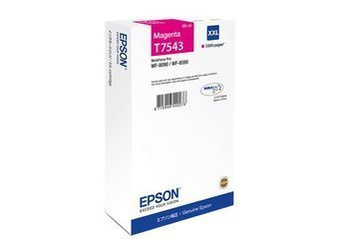 Tusz Oryginalny Epson T7543 WorkForce Pro WF-8090 WF-8590 Magenta