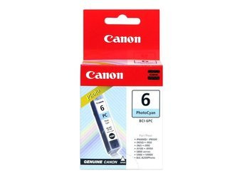 Tusz Oryginalny Canon BCI-6 BJ-F850 F870 i9000 BCI-6PC Foto Niebieski