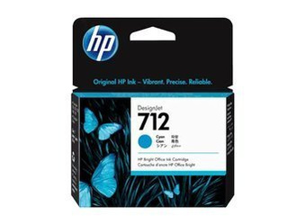 Tusz Oryginalny HP 712 DesignJet T230 T630 T650 3ED67A Niebieski