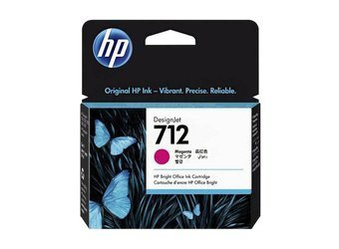 Tusz Oryginalny HP 712 DesignJet T230 T630 T650 3ED68A Magenta