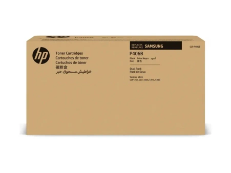 Dwupak Tonerów Oryginalnych Samsung CLP-365 CLX-3300 SL-C410W SL-C460FW CLT-P406B SU374A
