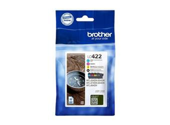 Komplet Tuszy Oryginalnych Brother LC422VAL MFC-J5340DW MFC-J5740DW MFC-J6540DW LC422VAL