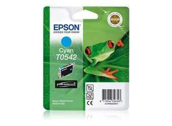 Tusz Oryginalny Epson T0542 Stylus Photo R800 R1800 Niebieski