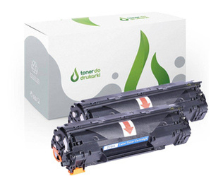 Zgodny Dwupak Tonerów do HP LaserJet PRO P1566 P1606dn P1606 M1536 CE278AD TO-CE278AD