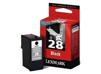 Tusz Oryginalny Lexmark 28 Z1300 Z1310 Z1320 X5075 X2550 18C1428E Czarny