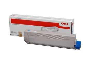 Toner Oryginalny OKI C831 C841 44844507 Niebieski