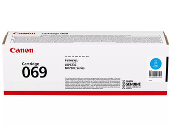 Toner Oryginalny Canon i-SENSYS LBP673Cdw MF752Cdw 069C Niebieski