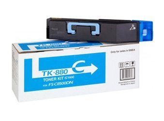 Toner Oryginalny Kyocera FS-C8500DN TK-880C Niebieski