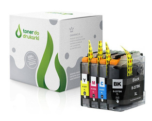 Zgodny Komplet Tuszy do Brother DCP-J4120DW DCP-J562DW MFC-J4420DW MFC-J4620DW TO-LC227XL