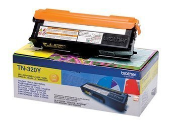 Toner Oryginalny Brother HL-4140CN HL-4150CDN DCP-9055CDN MFC-9970CDW TN-320Y Żółty