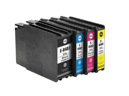 Zgodny Komplet Tuszy Epson T04B1XLK WorkForce Pro WF-C8190DW Pro WF-C8610DWF TO-T04B1XLK
