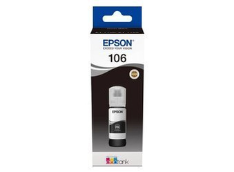 Tusz Oryginalny Epson 106 EcoTank L7160 L7180 T00R1 Foto Czarny